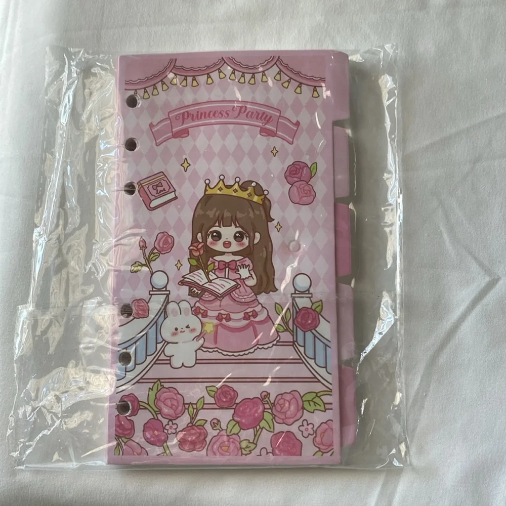 A6 Planner Kawaii Princess Pink - Picture 12 of 12